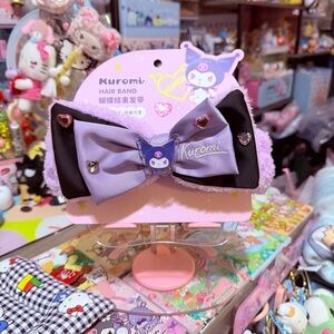 Kuromi spa headband